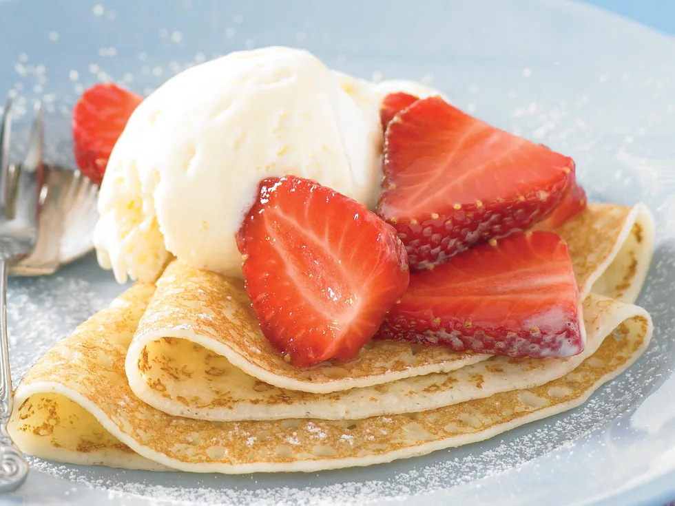 Strawberry Crepes