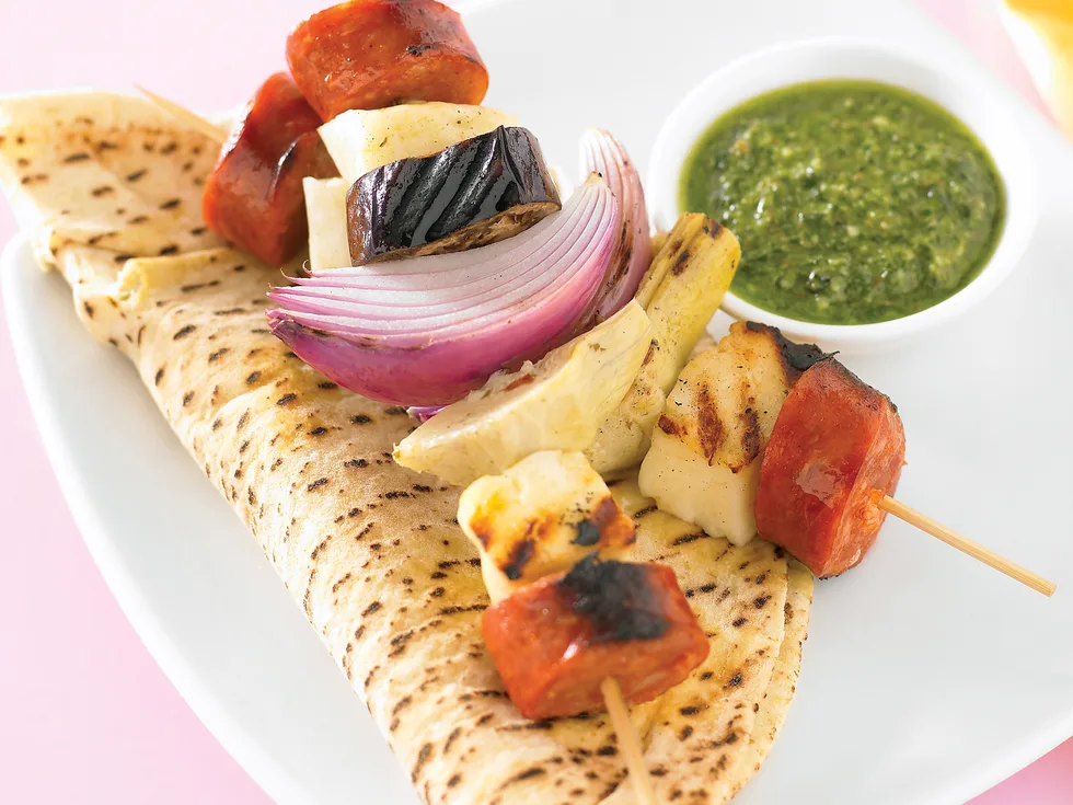 Antipasto skewers