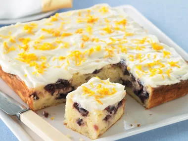 Sour Cream and Cherry Cake