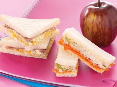 Lunchbox Treasures - Mixed sandwiches