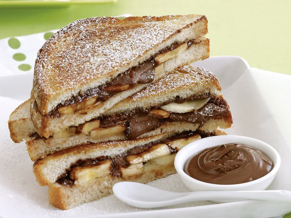 Make a toast - Chocolate pan toasties
