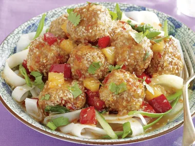 Meatballs 5 ways - Sweet and sour meatballs