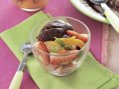 Mex appeal - Baked chocolate and cinnamon custard