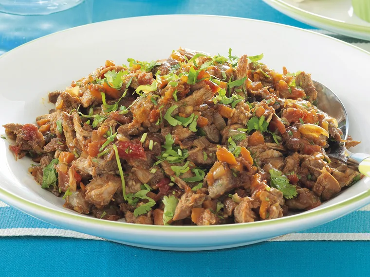 Mex appeal - Pulled Pork fajitas