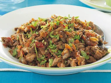 Mex appeal - Pulled Pork fajitas