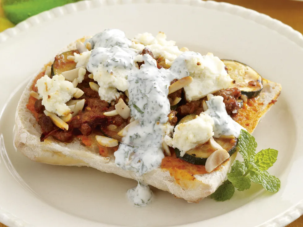 Mini munchies - Moroccan lamb pizza