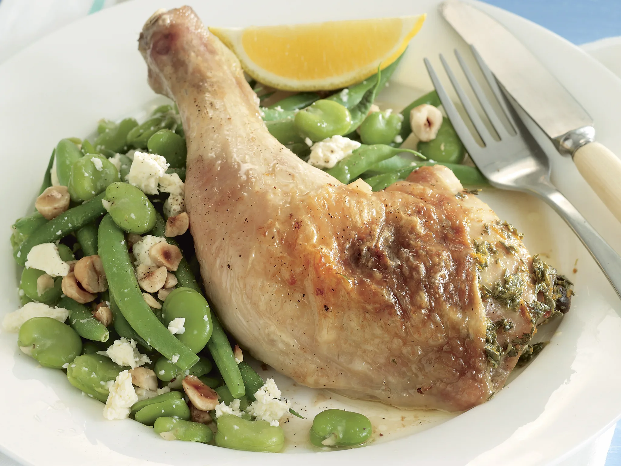 New - look faves - Citrus Chicken with bean salad