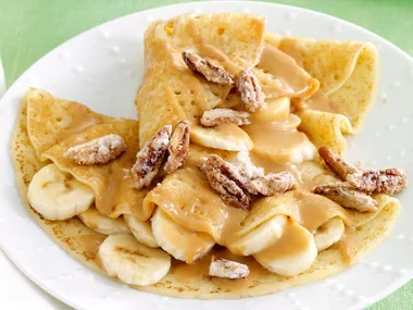 Pantry puddings - Banoffee crepes