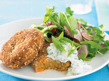 Pantry Standbys beans - Open a can - Chickpea Patties