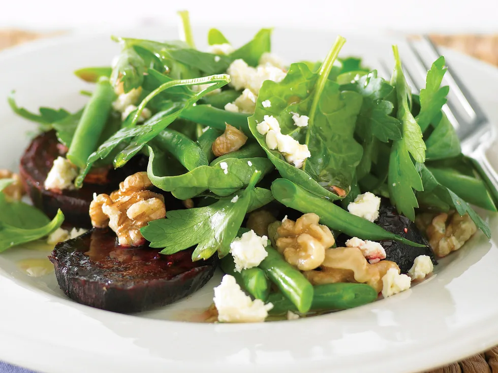 Power pack - beetroot and walnut salad