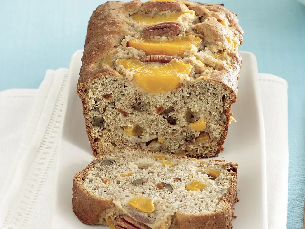 Peach and Pecan Loaf