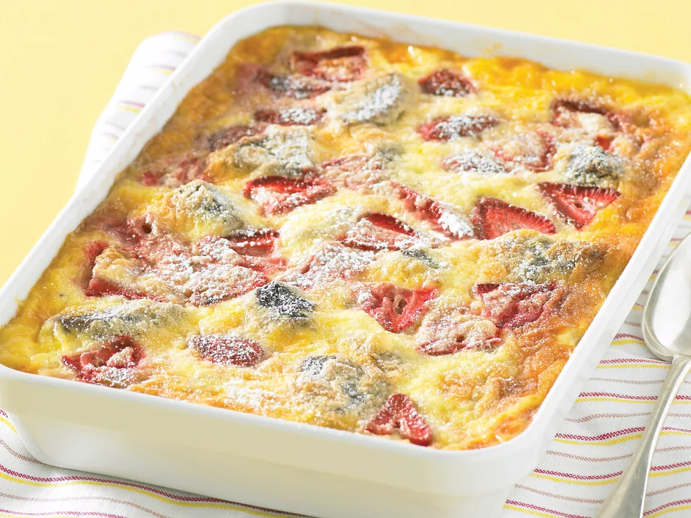 Pud ... so good - Choc Hazelnut and strawberry pudding