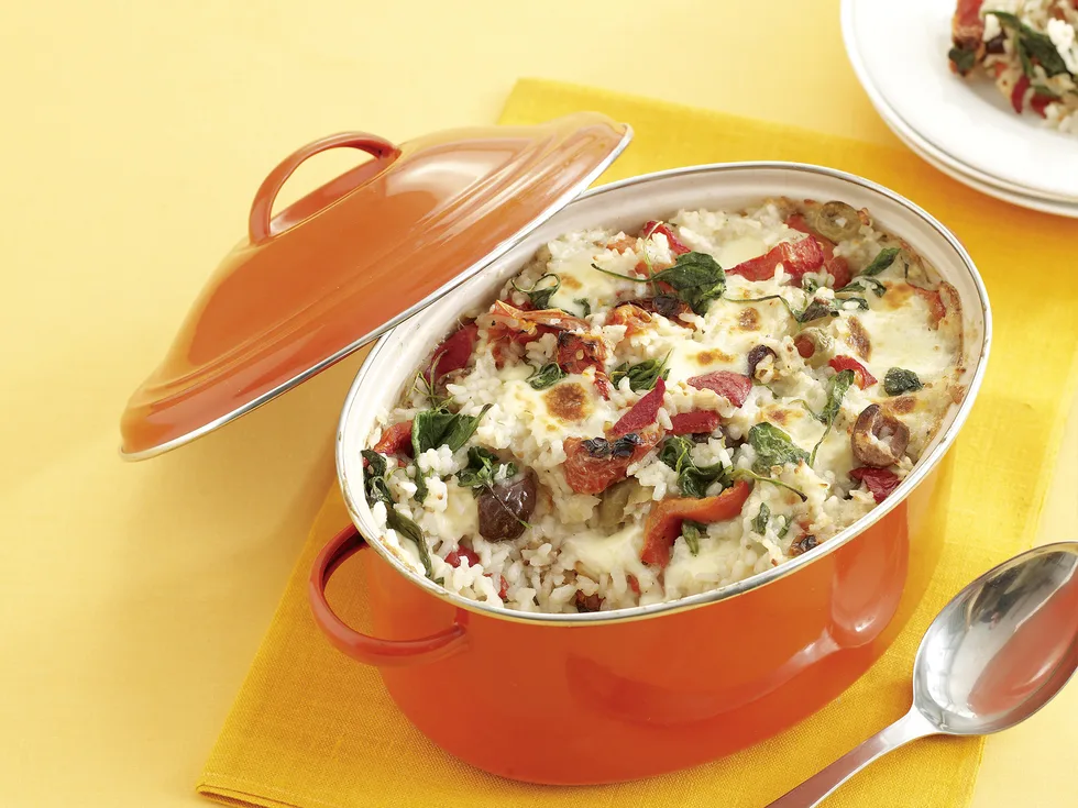 Rice magic - Baked Greek-style Risotto