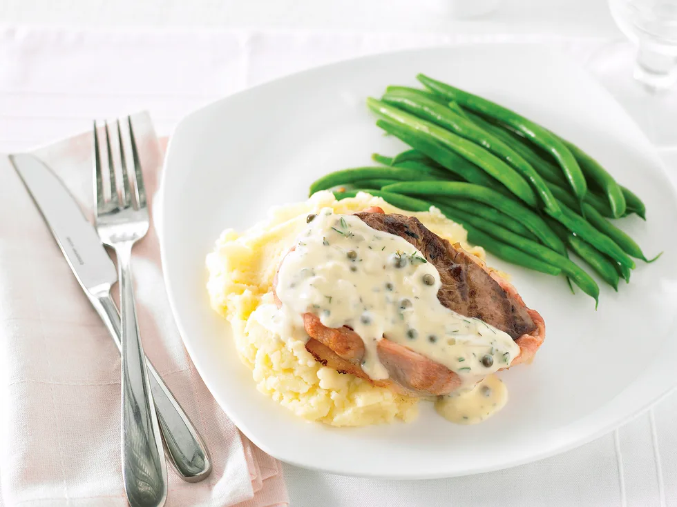 Sauces for courses - Peppercorn cream sauce