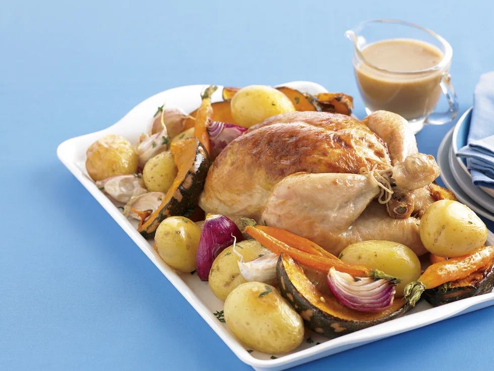 Serve up a perfect roast - roast buttered sage chicken