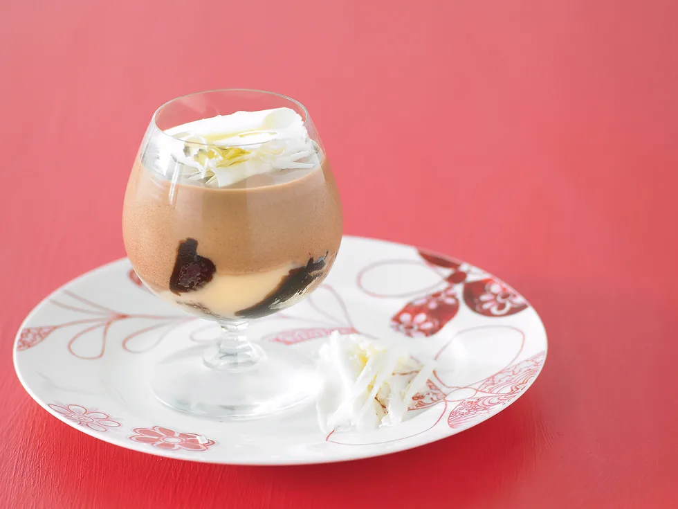 sheer delight - After dinner mint trifle