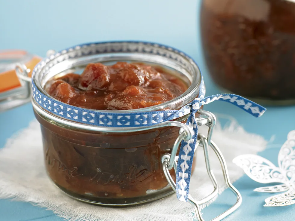 Side Kicks - Rhubarb and cranberry Chutney