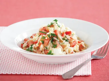 Sides Tomato - Seeing red - Tomato Risoni Salad