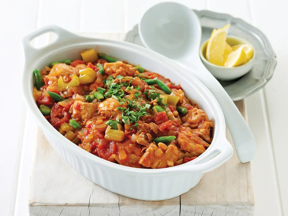 Slim Simmers - Chicken and bean casserole