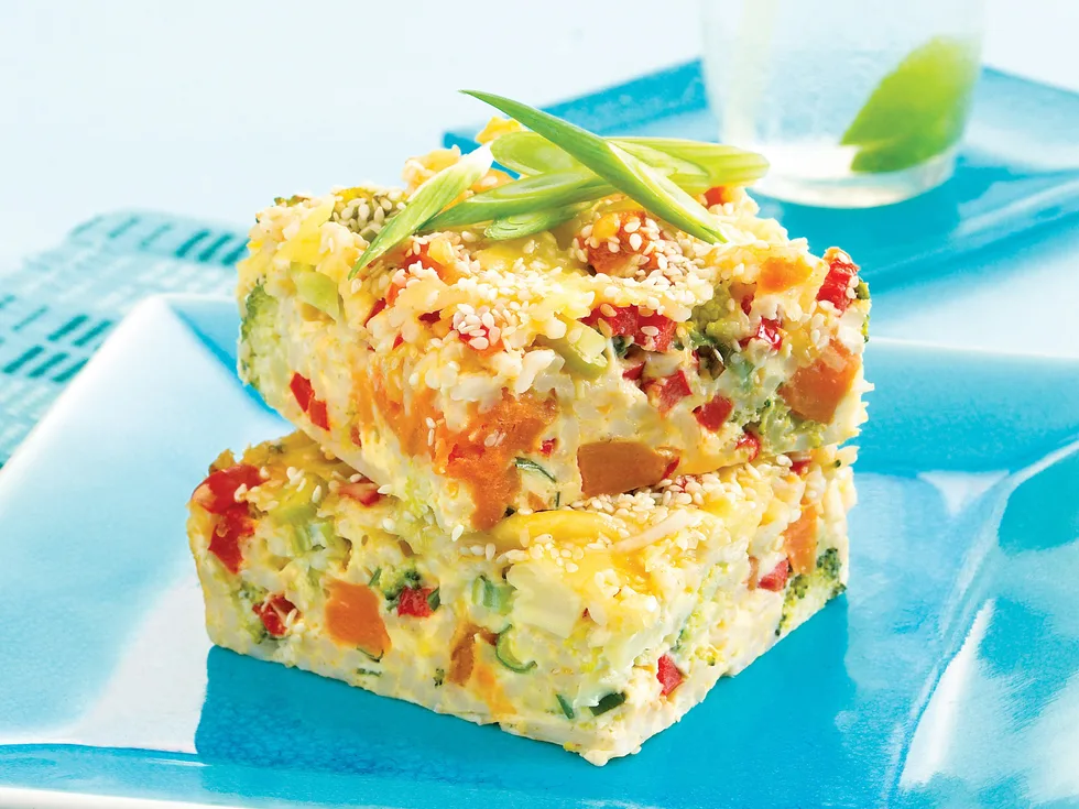 Snacks Noodles - Slice of Asia - Cheesy Noodle Bake