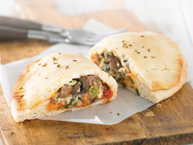 Snag a great price - Sausage and ricotta calzone