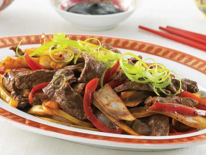 Beef and black beans