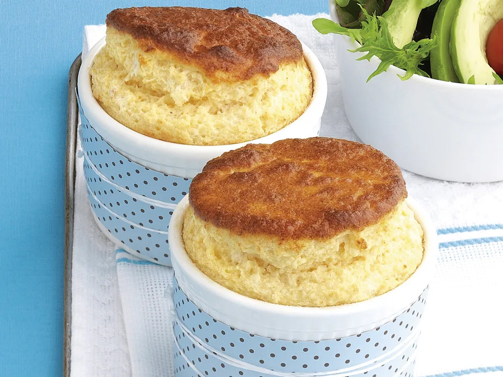 Souffle... so good - Cheese and mustard souffles