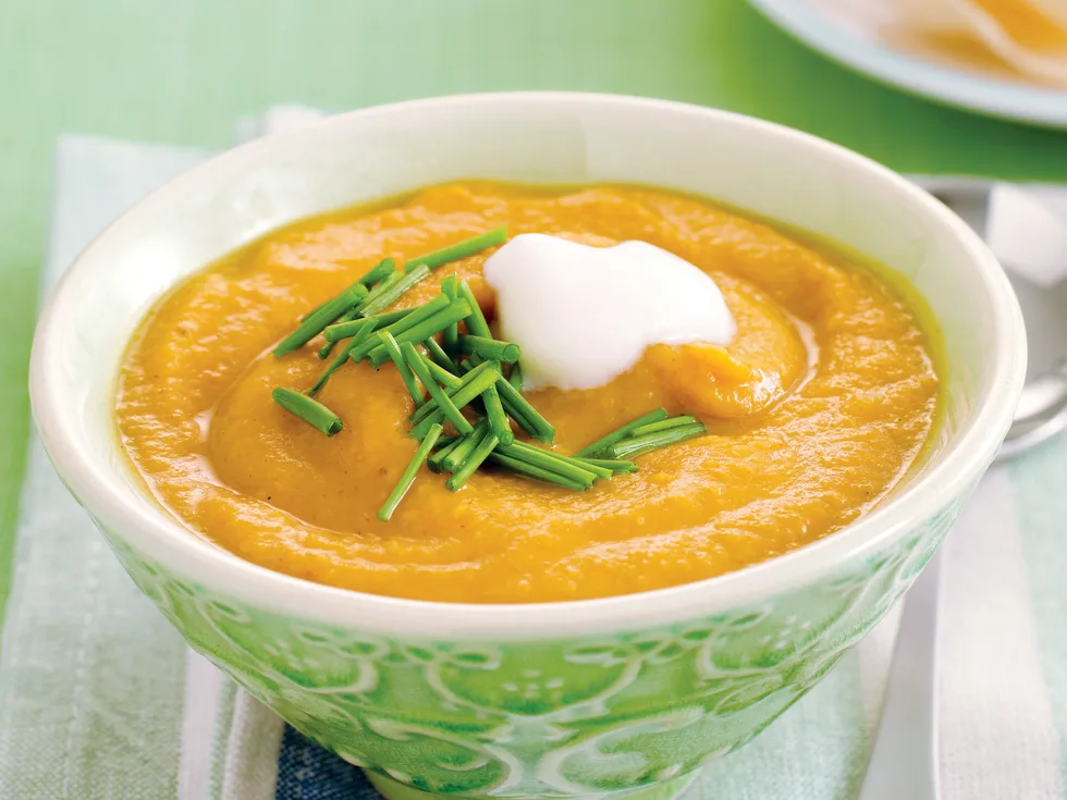 Soup up your diet - kumara and lentil soup