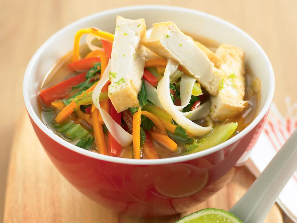Souper quick - Tom Yum with Tofu