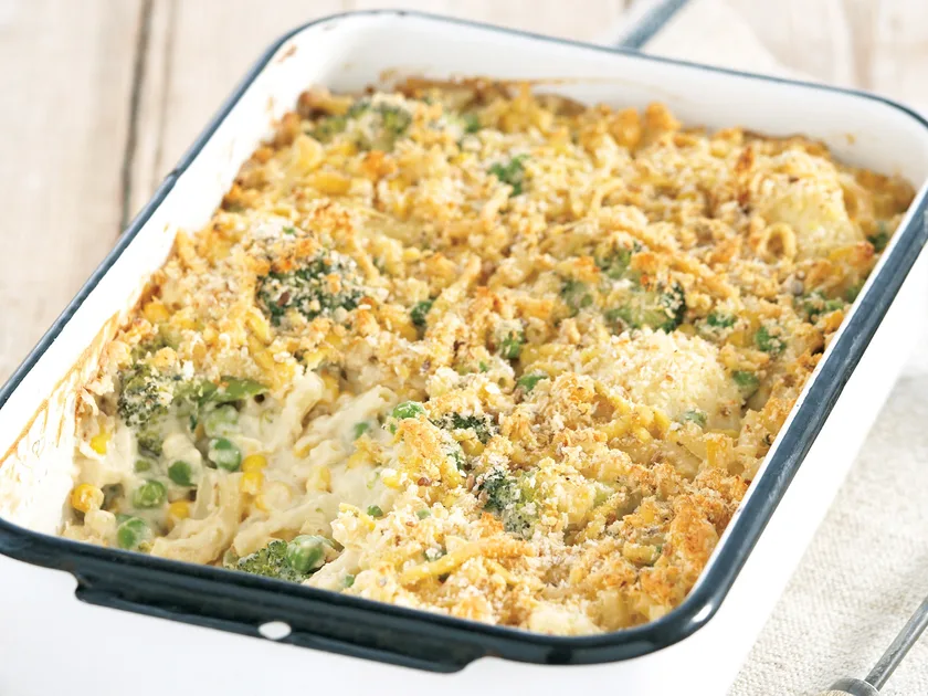 Soy macaroni cheese