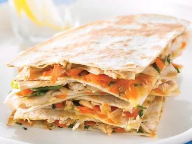Speed stars - Chicken and Oyster sause quesadilla