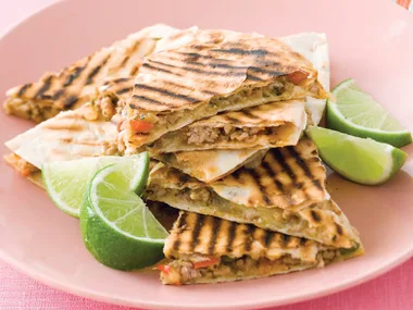 Spice up the party - Chilli Pork Quesadillas