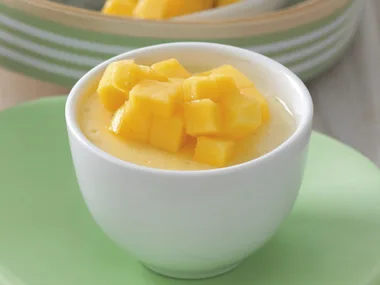 Steam power - Cardamom custard