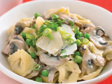 Stir it up, Italian special pasta - Ham, Mushroom and pea