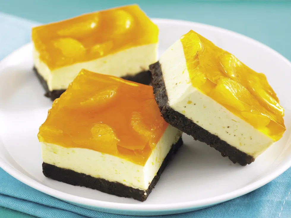 Summer Stunners - Citrus cheesecake slice
