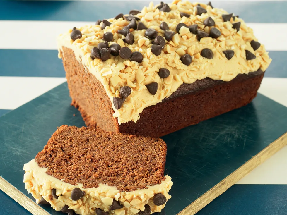 Chocolate Loaf with Peanut butter