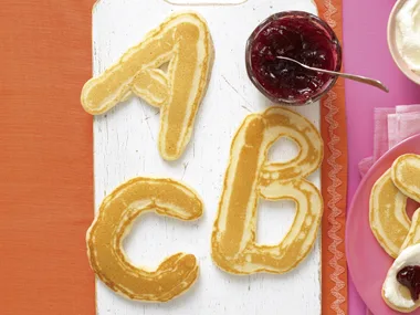 Sweets Pancakes - Pan-tastic treats - Alphabet Pancakes