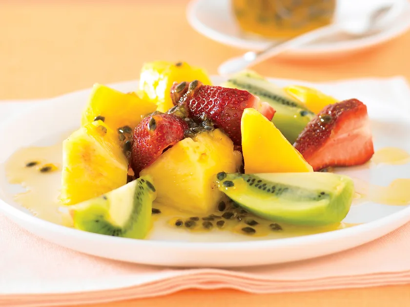 Passionfruit salad