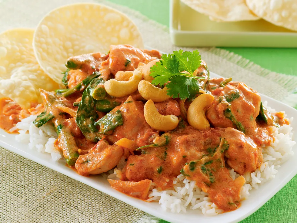 Take a tub of Yogurt - It's a natural - Butter Chicken