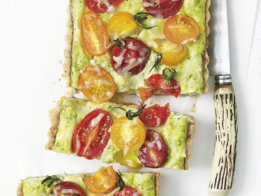 Tasty bakes - Mixed tomato tart