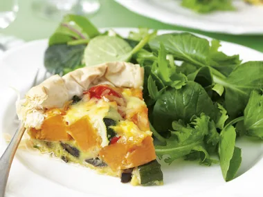 Tasty bakes - Roast vegetable tart