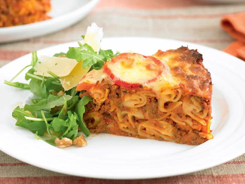 Bolognese pasta bake