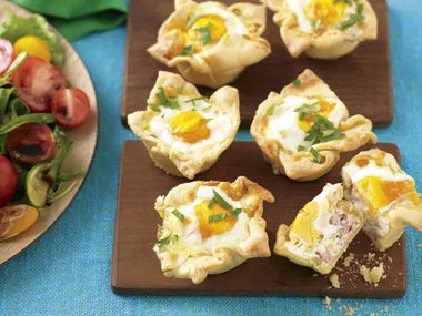 Egg and Bacon Pies