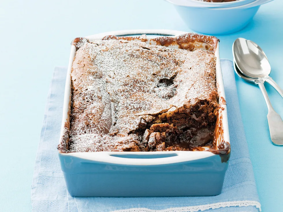 Mocha Self-saucing Pudding