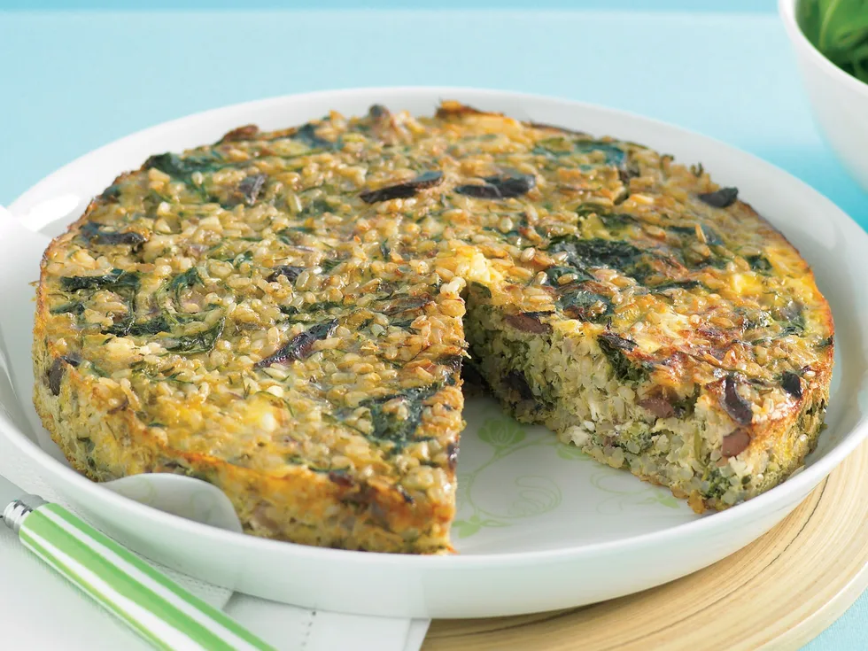 Zucchini Rice Tart