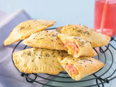 Mini Ham and Pineapple Calzones