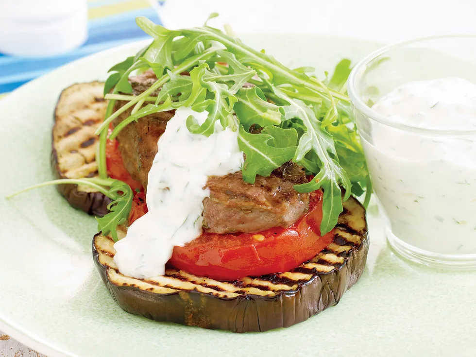 Barbecued Lamb Moussaka