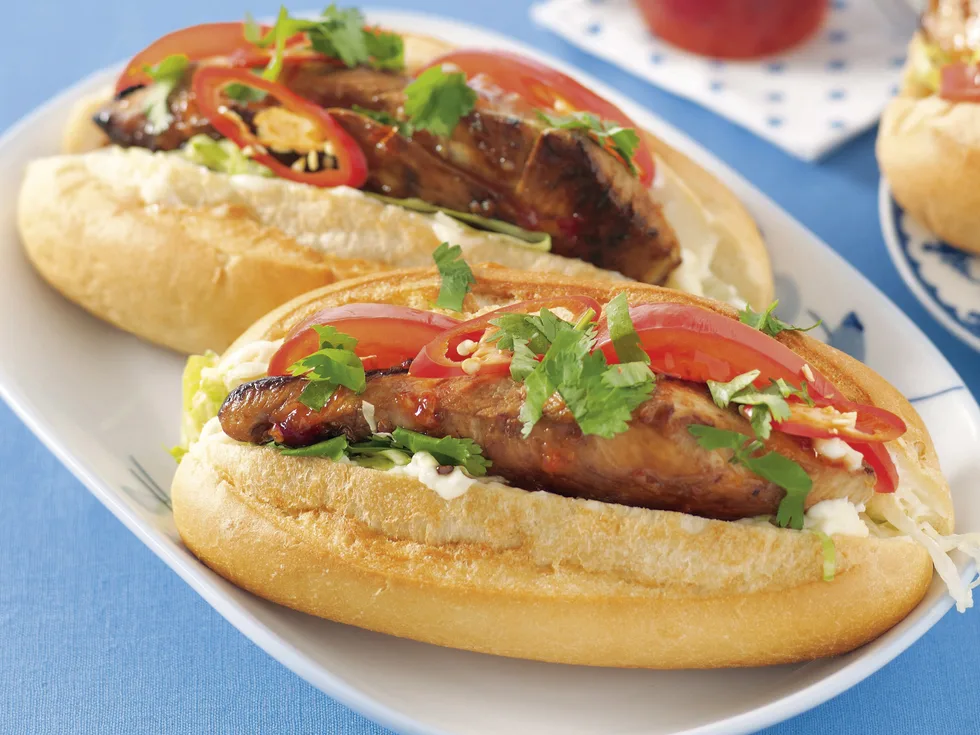 Spicy Turkey Rolls