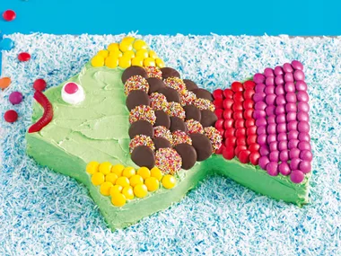 Rainbow Fish Cake