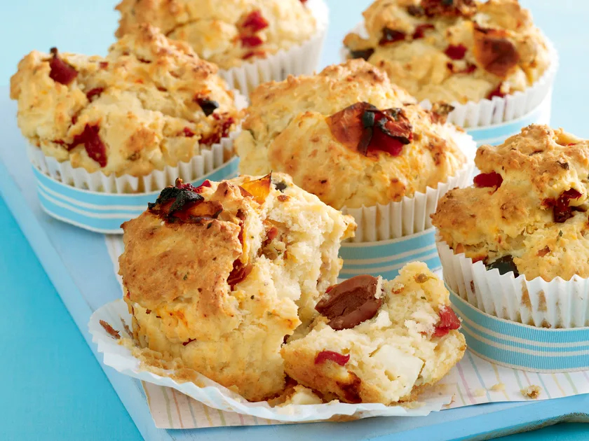 Antipasto muffins